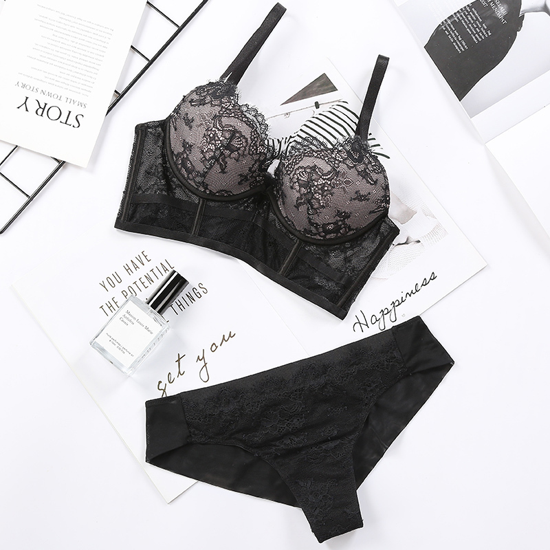 Bras Sets LILYMODA Women Sexy Push Up Cup Arrivals ssiere Female Panty Set Lace Underwear Lingerie Pink Black White 221006
Bras Sets LILYMODA Women Sexy Push Up Cup Arrivals ssiere Female Panty Set Lace Underwear Lingerie Pink Black White 221006