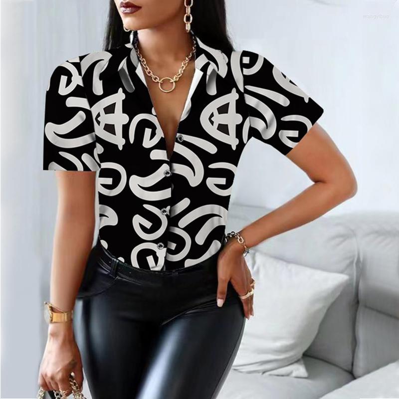 Women' Blouses Women' & Shirts Graphic Pattern Vintage Women V Neck Short Sleeve Button Office Lady And Elegant Fashion Summer Tops, Coffee
Women' Blouses Women' & Shirts Graphic Pattern Vintage Women V Neck Short Sleeve Button Office Lady And Elegant Fashion Summer Tops, Coffee