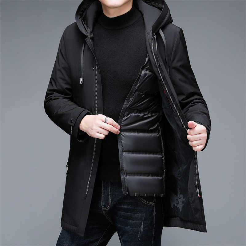 Men's Down Parkas Liner Detachable Men's Down Coats Arrivals Men Smart Casual XLong 80 Gray Duck Down Jackets Plus Size 5XL 6XL 7XL 221006, Black
Men's Down Parkas Liner Detachable Men's Down Coats Arrivals Men Smart Casual XLong 80 Gray Duck Down Jackets Plus Size 5XL 6XL 7XL 221006, Black