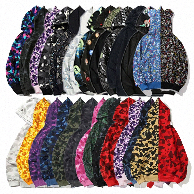 2022 Mens Women Designer Shark Hoodies Autumn Winter Camouflage zip up hoodies Jacket Hoodie Sweatshirts size S-XXXL, I need see other product
2022 Mens Women Designer Shark Hoodies Autumn Winter Camouflage zip up hoodies Jacket Hoodie Sweatshirts size S-XXXL, I need see other product