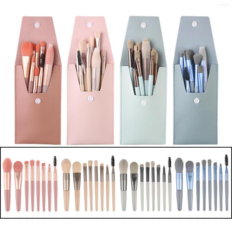 Makeup Brushes 8x Make Up Kit Cosmetics Brush Tool For Concealers Foundation Wooden Handle Blending Eyebrow
Makeup Brushes 8x Make Up Kit Cosmetics Brush Tool For Concealers Foundation Wooden Handle Blending Eyebrow