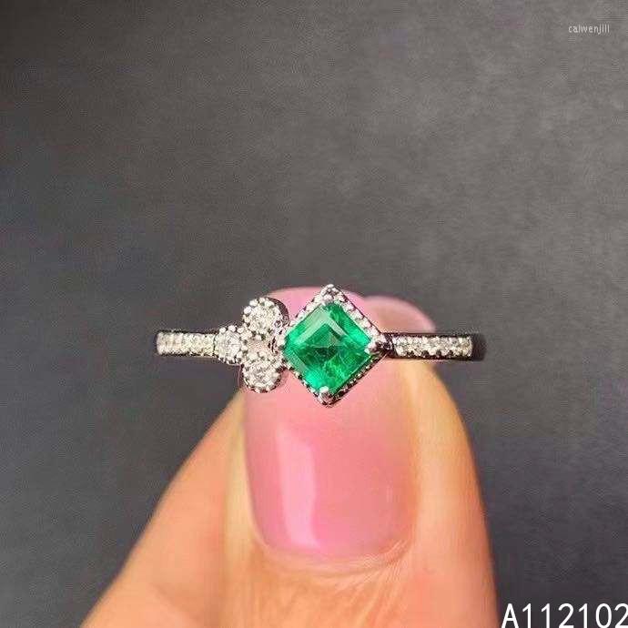 Cluster Rings KJJEAXCMY Fine Jewelry 925 Sterling Silver Inlaid Natural Emerald Trendy Girl Gemstone Ring Support Test Chinese Style
Cluster Rings KJJEAXCMY Fine Jewelry 925 Sterling Silver Inlaid Natural Emerald Trendy Girl Gemstone Ring Support Test Chinese Style
