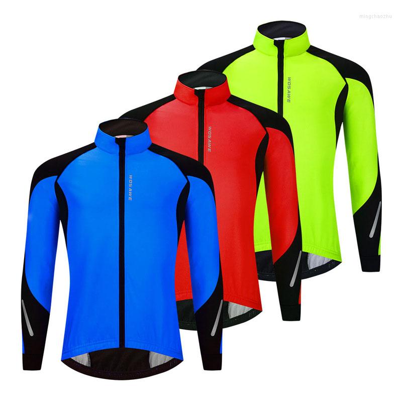 Racing Jackets WOSAWE Cycling Jersey Waterproof Windproof Reflective Strip Polyester Sport For Running Hiking Climbing Skiing, Green
Racing Jackets WOSAWE Cycling Jersey Waterproof Windproof Reflective Strip Polyester Sport For Running Hiking Climbing Skiing, Green
