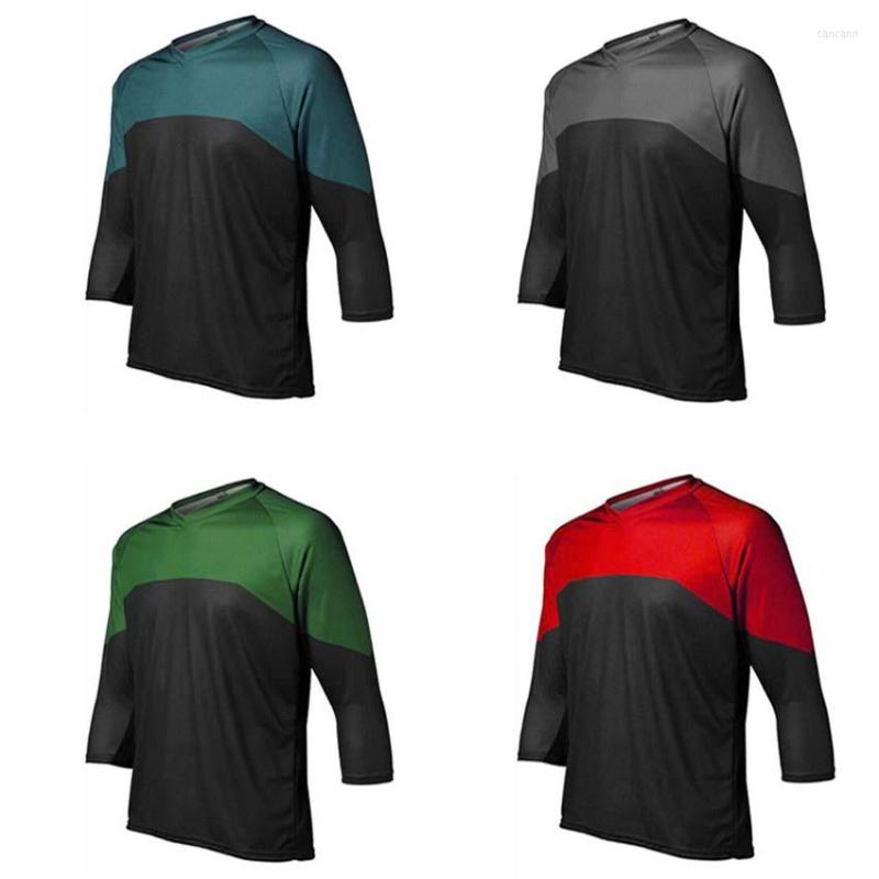 Racing Jackets 3/4 Sleeves Motocross Downhill Cycling Jersey Bicycle Mtb Breathable Shirt Wear Mountain Bike Sports Road Man Top, 01
Racing Jackets 3/4 Sleeves Motocross Downhill Cycling Jersey Bicycle Mtb Breathable Shirt Wear Mountain Bike Sports Road Man Top, 01