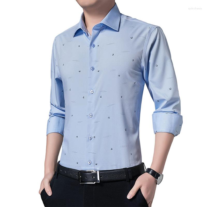 Men's Casual Shirts 2022 Men Shirt Spring Autumn Print Long Sleeve For Turn-Down Collar Slim Fit Fashion Mens Clothing Big Size 5XL, White
Men's Casual Shirts 2022 Men Shirt Spring Autumn Print Long Sleeve For Turn-Down Collar Slim Fit Fashion Mens Clothing Big Size 5XL, White