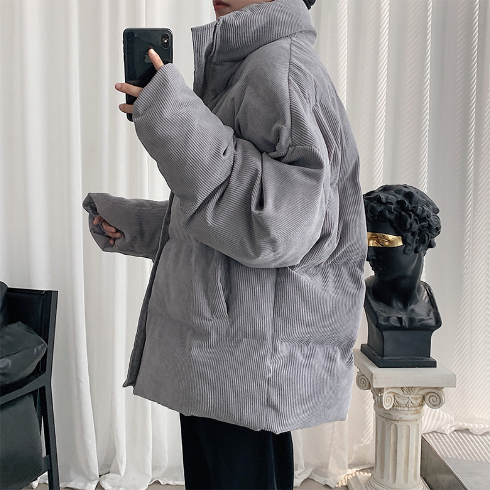 Men's Down Parkas Corduroy Men's Parkas Winter Casual Cotton Padded Clothes Warm Thicken Jackets Fashion Solid Color Large Size 5XL 221006, Black
Men's Down Parkas Corduroy Men's Parkas Winter Casual Cotton Padded Clothes Warm Thicken Jackets Fashion Solid Color Large Size 5XL 221006, Black