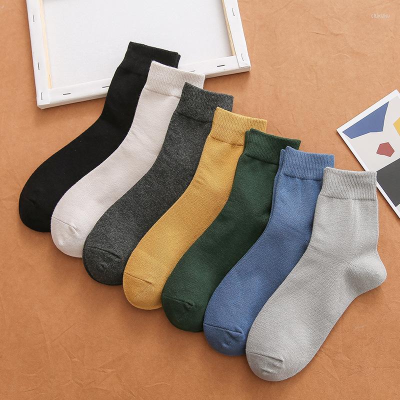 Men's Socks Amorn Autumn Winter Business Cotton Mature Solid Color Casual Tube Comfortable Breathable Trend Man Sokken, Blue
Men's Socks Amorn Autumn Winter Business Cotton Mature Solid Color Casual Tube Comfortable Breathable Trend Man Sokken, Blue