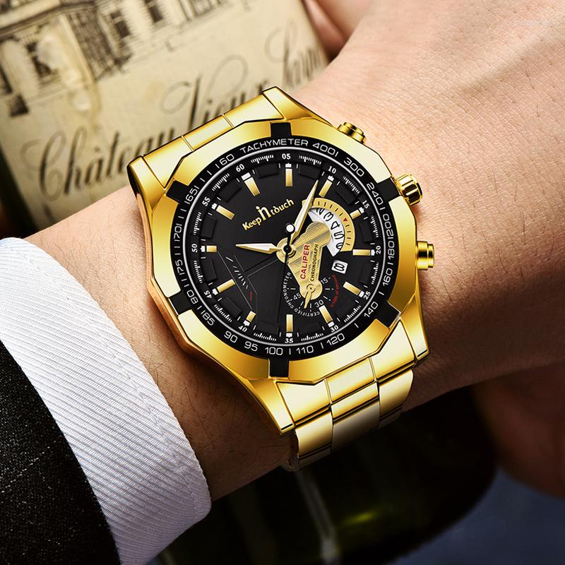 Wristwatches Quartz Watches Mens Luxury Golden Stainless Steel Watch For Men Business Clock Waterproof Military Wristwatch Sports Watche, Silver blue
Wristwatches Quartz Watches Mens Luxury Golden Stainless Steel Watch For Men Business Clock Waterproof Military Wristwatch Sports Watche, Silver blue