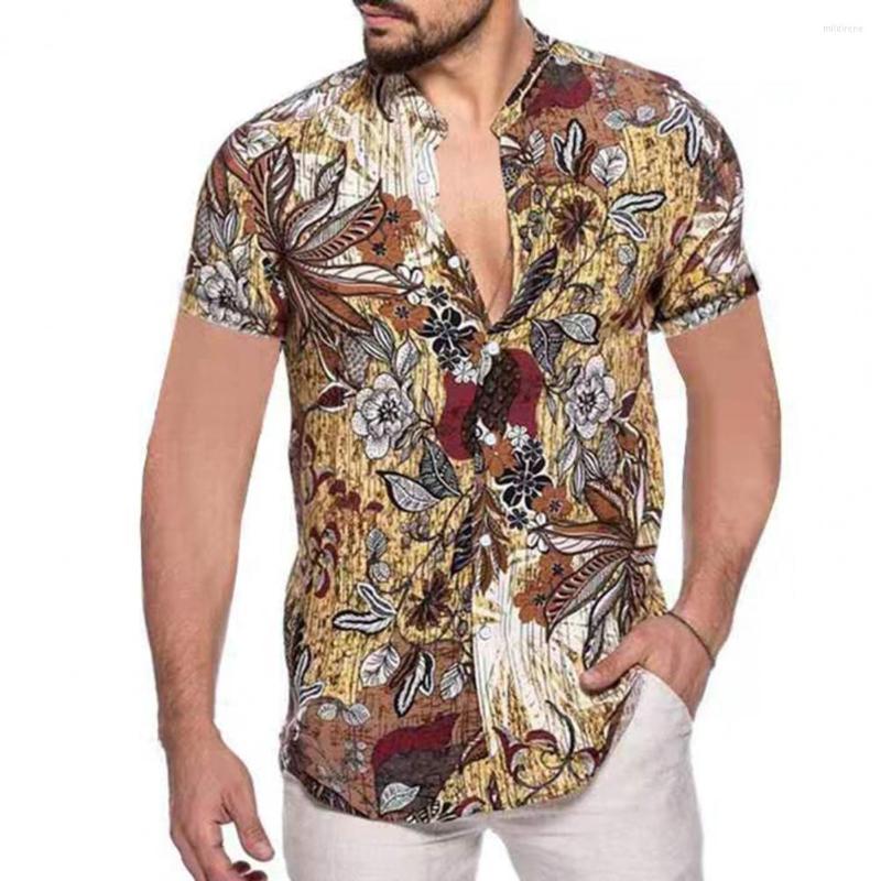 Men's Polos 2022 Men Floral Printed Shirt Short Sleeve Turn-down Collar Buttons Hawaiian Beachwear For Party Beach Casual Clothing, Blue
Men's Polos 2022 Men Floral Printed Shirt Short Sleeve Turn-down Collar Buttons Hawaiian Beachwear For Party Beach Casual Clothing, Blue