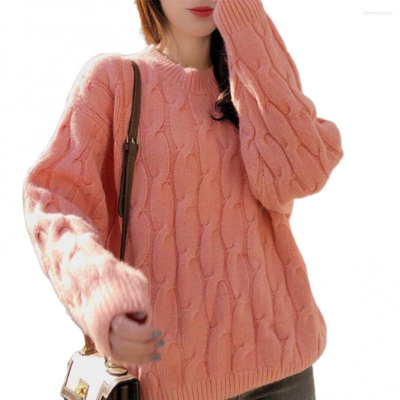Women's Sweaters Women Autumn Loose Solid Color Round Neck Long Sleeve Knitted Blouse Top Sweater, Citrus red
Women's Sweaters Women Autumn Loose Solid Color Round Neck Long Sleeve Knitted Blouse Top Sweater, Citrus red