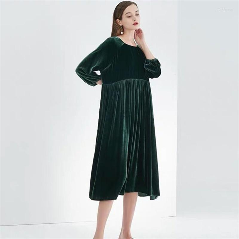 Casual Dresses Elegant Velvet Long Dress Women Three Quarter Sleeves Party Beach Holiday Autumn 2022 Vestidos, Black
Casual Dresses Elegant Velvet Long Dress Women Three Quarter Sleeves Party Beach Holiday Autumn 2022 Vestidos, Black