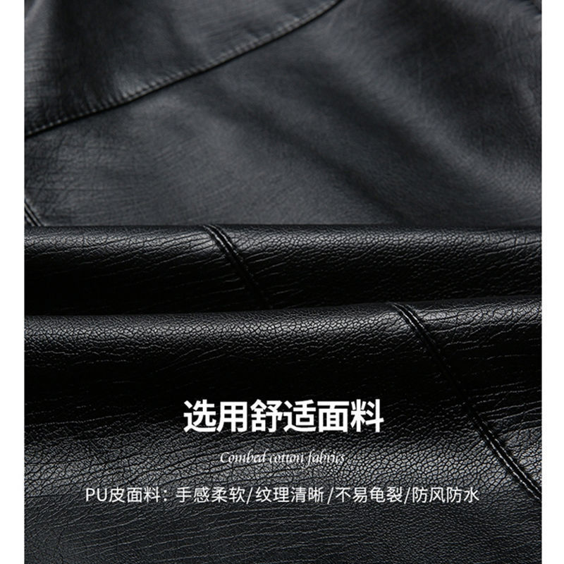 Men's Leather Faux Suit Jacket Slim Fit Short Coat Fashion jacket Streetwear Casual Blazer Jackets Male Outerwear mens 221007
