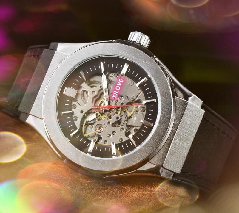 Premium Gear Skeleton Mens Watch Stopwatch 42mm Automatic Mechanical Self Winding Movement Clock Leather Business Waterproof Glass Mirror Calendar Wristwatch, As pic
Premium Gear Skeleton Mens Watch Stopwatch 42mm Automatic Mechanical Self Winding Movement Clock Leather Business Waterproof Glass Mirror Calendar Wristwatch, As pic