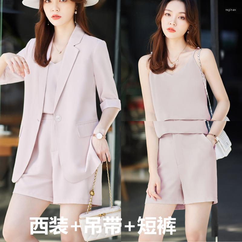 Women' Tracksuits Suit Women' 2022 Summer Dress High-end Korean Version Fashionable Temperament Thin Shorts Three-piece Trendy, Black
Women' Tracksuits Suit Women' 2022 Summer Dress High-end Korean Version Fashionable Temperament Thin Shorts Three-piece Trendy, Black