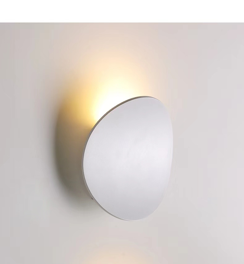 Modern LED Wall Light Bedroom Bedside Lamp Simple Fashion Hotel Room Wall Lamps Background Sconce
