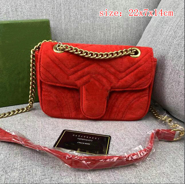 Designer-velvet bags handbags women famous shoulder bag luxury handbags purses chain fashion crossbody bag 22x7x14cm yu, Red seize:22x7x14cm
Designer-velvet bags handbags women famous shoulder bag luxury handbags purses chain fashion crossbody bag 22x7x14cm yu, Red seize:22x7x14cm