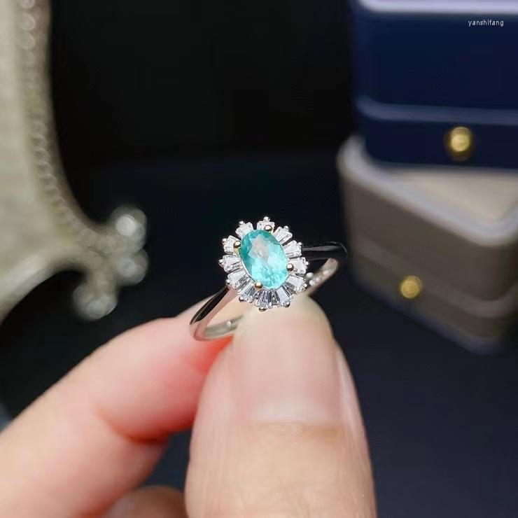 Cluster Rings Natural Apatite Gemstone Ring For Women Jewelry Real 925 Silver Gem Birthday Party Gift 4 6mm Size Oval Birthstone
Cluster Rings Natural Apatite Gemstone Ring For Women Jewelry Real 925 Silver Gem Birthday Party Gift 4 6mm Size Oval Birthstone