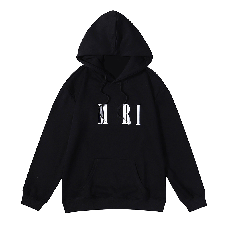 Luxury Designer Mens Hoodie Fashion Brand Letter Print Solid Long Sleeve Sweater Loose Pullover Crew Neck Top White Black Red Asian Size S-2XL