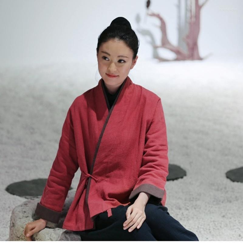 Ethnic Clothing Chinese Cheongsam Tops For Women Vintage Blouse Kimono Shanghai Tang Suit Cotton Linen Hanfu Ladies TA1849
Ethnic Clothing Chinese Cheongsam Tops For Women Vintage Blouse Kimono Shanghai Tang Suit Cotton Linen Hanfu Ladies TA1849