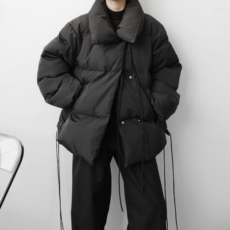 Men's Down 2022 Winter Korean Style Unique Lace Design Padded Coats Men Casual Loose Double Breasted Black Overcoat For -XXL
Men's Down 2022 Winter Korean Style Unique Lace Design Padded Coats Men Casual Loose Double Breasted Black Overcoat For -XXL