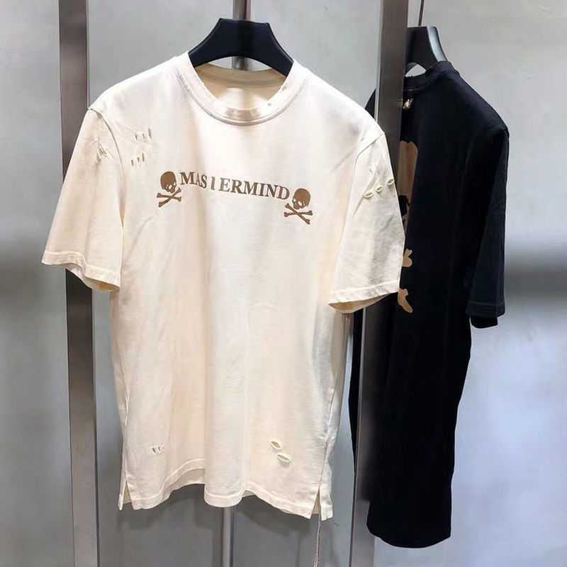 Men's T-Shirts 2022 Mastermind MMJ T-Shirt 3 Men Women Golden Holes Short Sleeved Harajuku Styles Casual Tops Tees Tshirts T221006