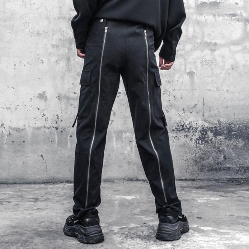 Men's Pants Hop Hip Casual Trousers Streetwear High Street Zipper Straight Cargo Men Techwear Joggers Black
Men's Pants Hop Hip Casual Trousers Streetwear High Street Zipper Straight Cargo Men Techwear Joggers Black