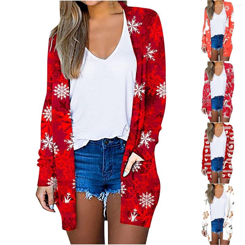 Casual Dresses 2022 Women Sweater Cardigans Knitcoat V Neck Women's Christmas Long Sleeve Front Cardigan Printed Top Lightweight Blouse, White
Casual Dresses 2022 Women Sweater Cardigans Knitcoat V Neck Women's Christmas Long Sleeve Front Cardigan Printed Top Lightweight Blouse, White