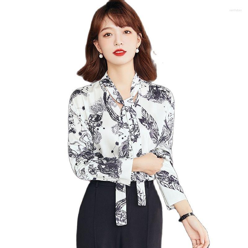 Women' Blouses Office Lady Printing Blouse Long Sleeves V-neck Chiffon Printed Spring Fall Fashion, Black print
Women' Blouses Office Lady Printing Blouse Long Sleeves V-neck Chiffon Printed Spring Fall Fashion, Black print