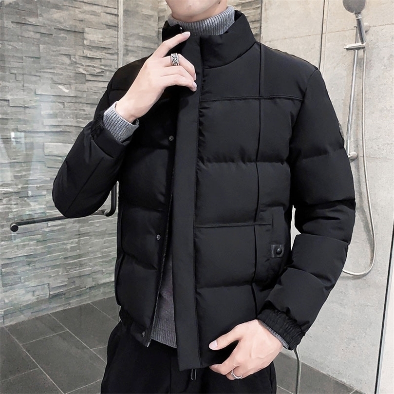 Mens Down Parkas Thick Mens Winter Jackets Korean Fashion Slim Parkas Jacket Men Outwear Coats Solid Stand Collar Windbreak Cotton Padded Jacket 2201006, Khaki01
Mens Down Parkas Thick Mens Winter Jackets Korean Fashion Slim Parkas Jacket Men Outwear Coats Solid Stand Collar Windbreak Cotton Padded Jacket 2201006, Khaki01