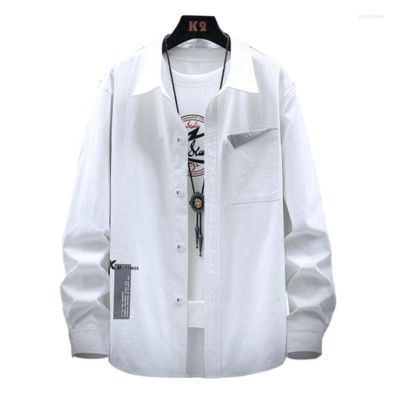 Men's Casual Shirts 2022 Spring Autumn Men's Korean Fashion Coat Plus Size Long Sleeved Shirt Blusas Koszula Baggy Black Camisa
Men's Casual Shirts 2022 Spring Autumn Men's Korean Fashion Coat Plus Size Long Sleeved Shirt Blusas Koszula Baggy Black Camisa