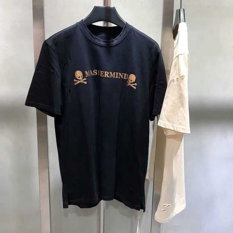 Men's T-Shirts 2022 Mastermind MMJ T-Shirt 3 Men Women Golden Holes Short Sleeved Harajuku Styles Casual Tops Tees Tshirts T221006