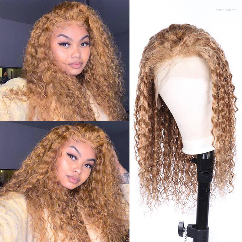 Curly Lace Front Wig Human Hair 13x6 Frontal Brown Color Malaysian Water Wave Wigs, Picture shown
Curly Lace Front Wig Human Hair 13x6 Frontal Brown Color Malaysian Water Wave Wigs, Picture shown