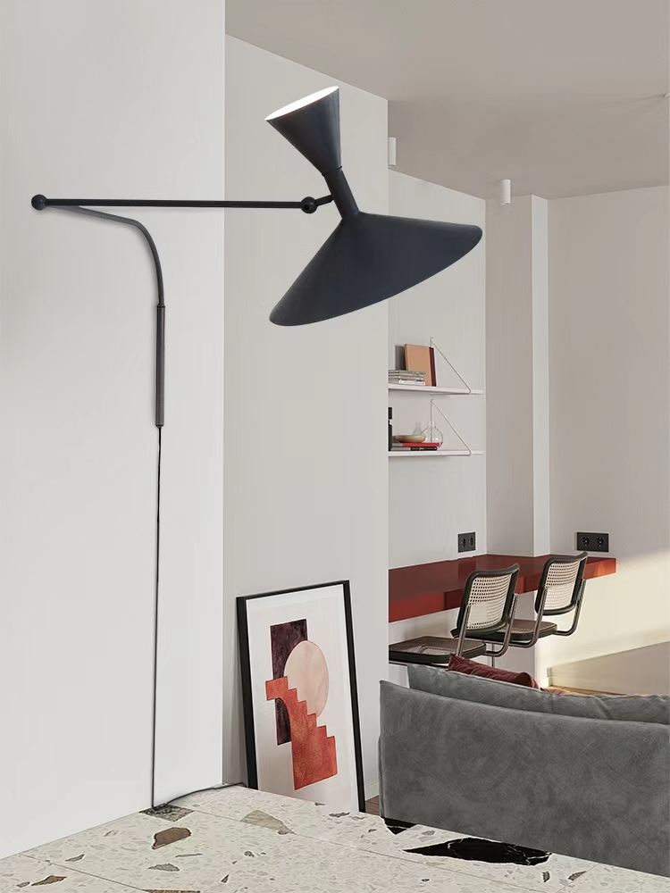 American Craftsman Iron Wall Lamp with Rustic Charm Suitable for Multiple Interior Settings