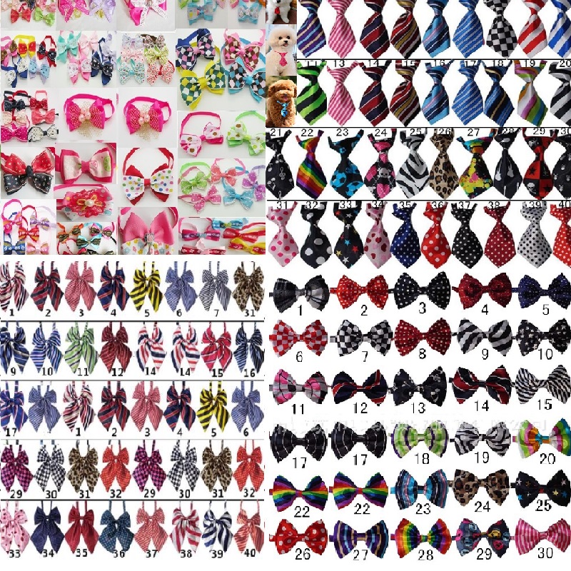 100pc/lot Dog Apparel Pet puppy Tie Bow Ties Cat Neckties Grooming Supplies for small middle 4 model LY05, Mixed 4 styles
100pc/lot Dog Apparel Pet puppy Tie Bow Ties Cat Neckties Grooming Supplies for small middle 4 model LY05, Mixed 4 styles
