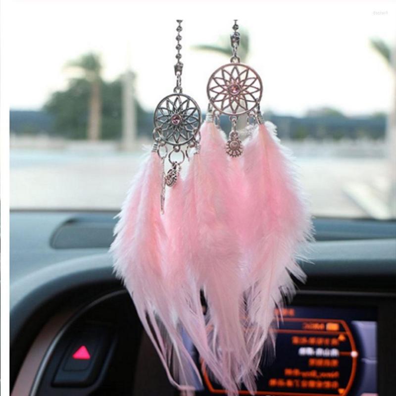 Interior Decorations Car Ornaments Creative Rearview Mirror Dream Catcher Hang Double Feather Accessories
Interior Decorations Car Ornaments Creative Rearview Mirror Dream Catcher Hang Double Feather Accessories