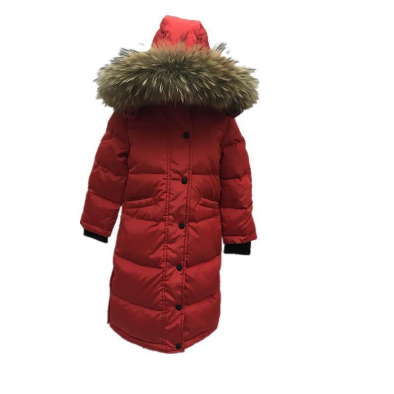 Down Coat Winter Jacket For Girls Hooded Warm Thick Children Long 3 12 Years Kids Teenage Parka Outerwear Clothing Snowsuit 221007