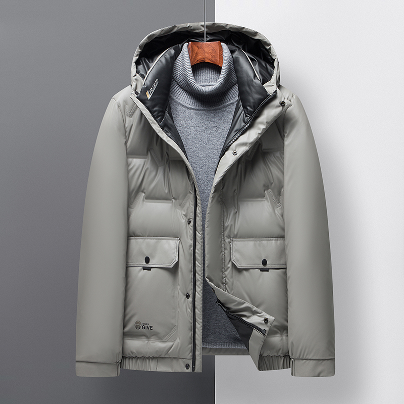 Men's Down Parkas Men Winter Hooded Coat Men's Casual Down Jacket Short Winter Thick Warm Outerwear Middleaged and Youth Winter Jacket 221006, Beige white
Men's Down Parkas Men Winter Hooded Coat Men's Casual Down Jacket Short Winter Thick Warm Outerwear Middleaged and Youth Winter Jacket 221006, Beige white