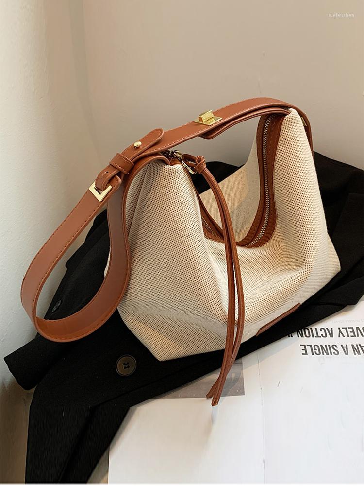 Evening Bags Casual Splicing Women's Bag Summer Canvas Large-Capacity Shoulder For Women Handbag Designer Shopper Tote Female Travel, Black
Evening Bags Casual Splicing Women's Bag Summer Canvas Large-Capacity Shoulder For Women Handbag Designer Shopper Tote Female Travel, Black