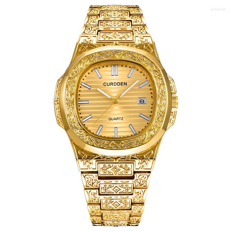 Wristwatches Luxury Mens Quartz Wrist Watch Clock Steel Strap Sport Business Casual Waterproof Top Brand Simple For Male, Sb
Wristwatches Luxury Mens Quartz Wrist Watch Clock Steel Strap Sport Business Casual Waterproof Top Brand Simple For Male, Sb