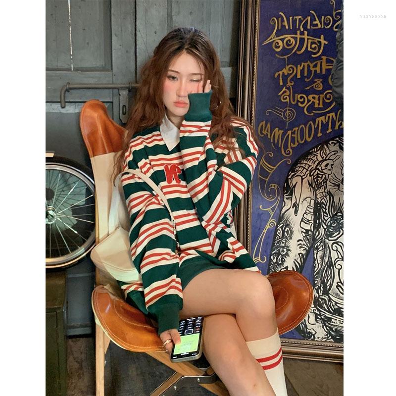 Women' Hoodies 2022 Retro Hit Color Striped Sweater Women Spring And Autumn Tide Long-sleeved Loose Casual All-match Round Neck T-shirt, Stripe
Women' Hoodies 2022 Retro Hit Color Striped Sweater Women Spring And Autumn Tide Long-sleeved Loose Casual All-match Round Neck T-shirt, Stripe