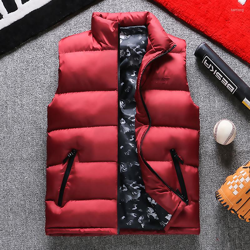 Men's Vests Black Navy Red Sleeveless Quilted Coat Male Waistcoat Winter Vest Men Big Size 6XL 7XL 8XL
Men's Vests Black Navy Red Sleeveless Quilted Coat Male Waistcoat Winter Vest Men Big Size 6XL 7XL 8XL