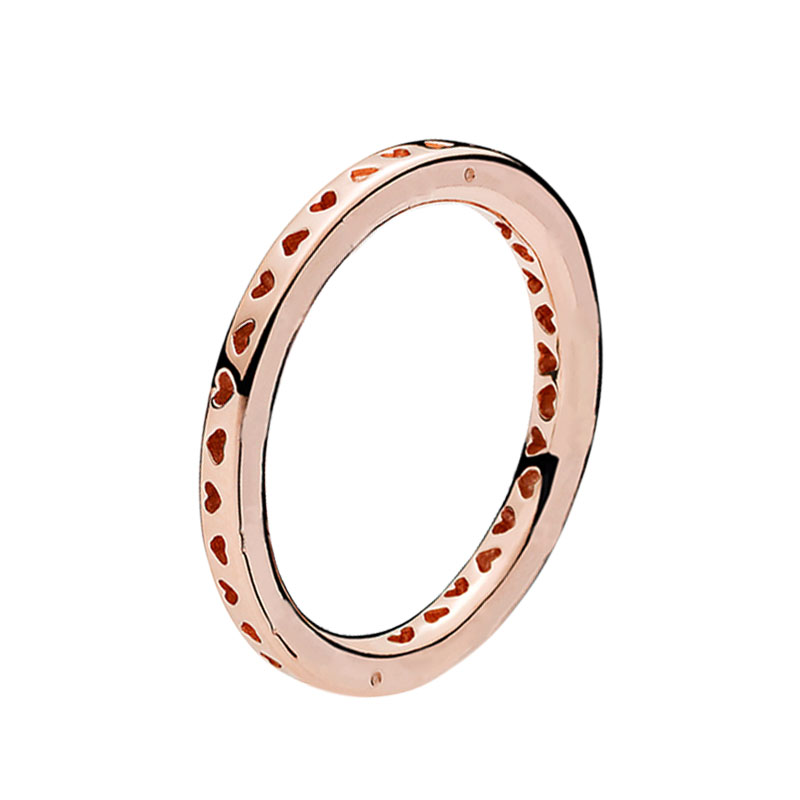 18K Rose Gold Love Heart Band Rings For Women Men with Original Box Set for Pandora Real Sterling Silver Lover Wedding RING
18K Rose Gold Love Heart Band Rings For Women Men with Original Box Set for Pandora Real Sterling Silver Lover Wedding RING