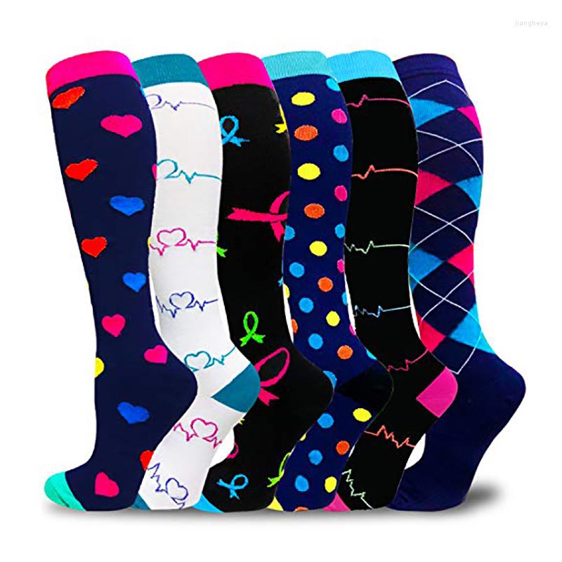 Sports Socks Brothock 6 Pairs Compression Women Men Graduated 20-30 MmHg Stockings For Athletic Running Cycling Nursing, 6 pairs of model 12
Sports Socks Brothock 6 Pairs Compression Women Men Graduated 20-30 MmHg Stockings For Athletic Running Cycling Nursing, 6 pairs of model 12