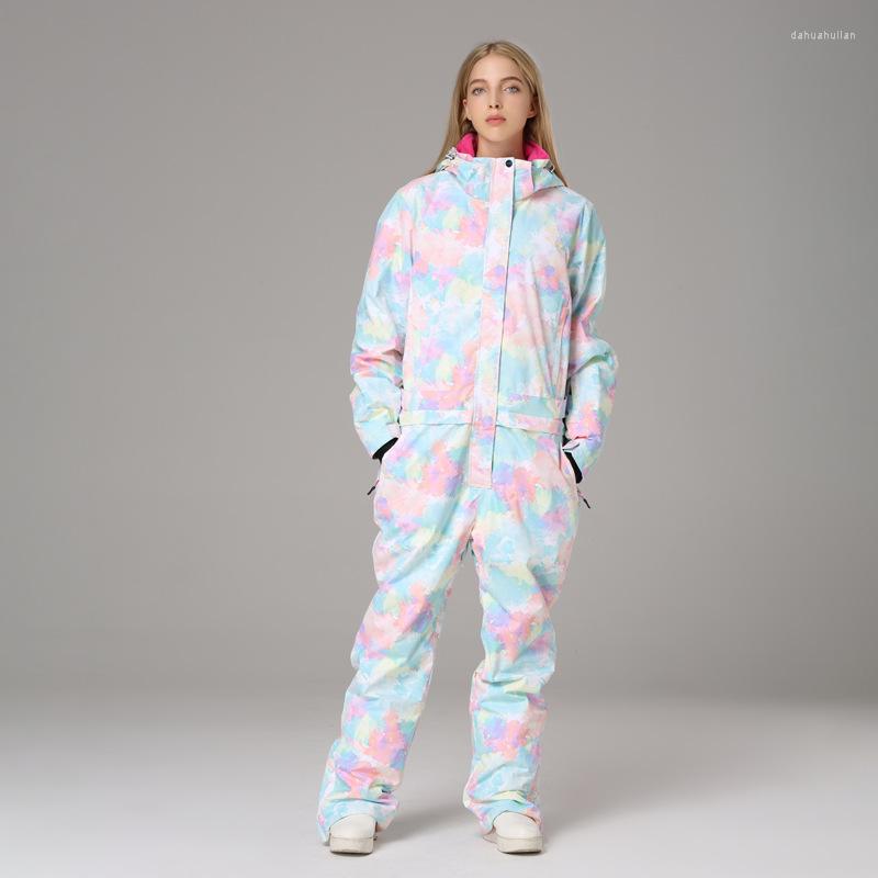 Skiing Suits The One-piece Ski Suit Female Outdoor Sports Waterproof Warm Windproof And BreathableSki Equipment
Skiing Suits The One-piece Ski Suit Female Outdoor Sports Waterproof Warm Windproof And BreathableSki Equipment