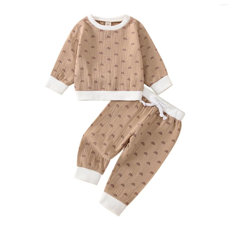 Clothing Sets Toddler Kids Baby Girls Casual Suit Long Sleeve Round Neck Rainbow Printed Tops Patchwork Pants 6M-4T, Picture shown
Clothing Sets Toddler Kids Baby Girls Casual Suit Long Sleeve Round Neck Rainbow Printed Tops Patchwork Pants 6M-4T, Picture shown