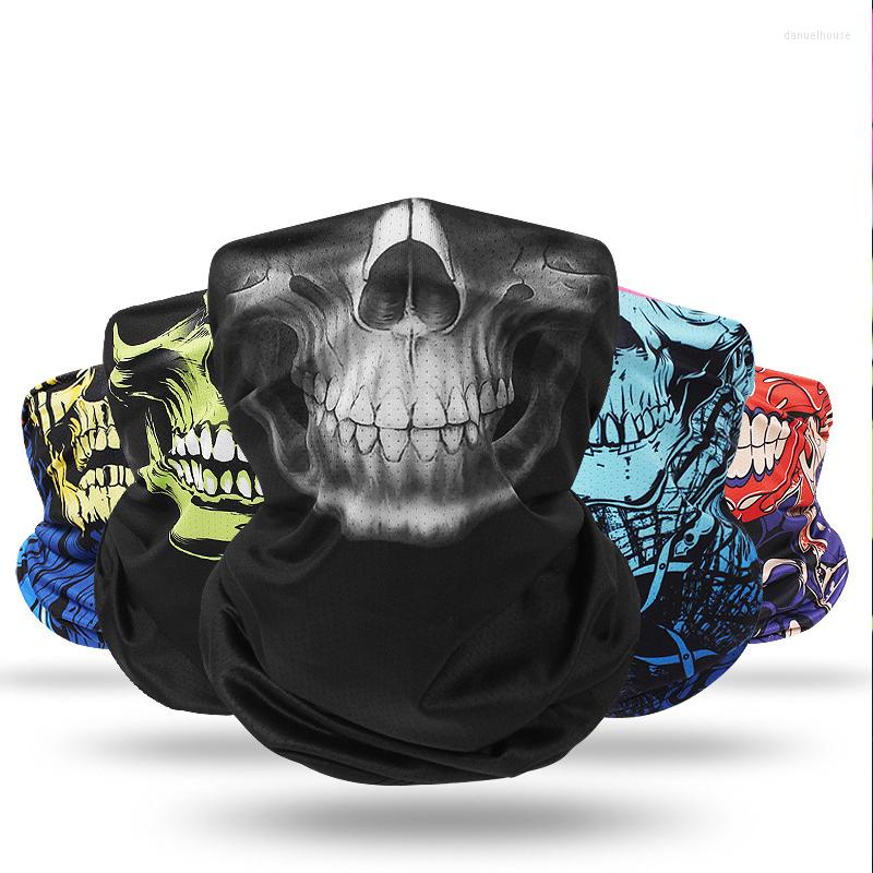 Bandanas Skull Scarf Halloween Balaclava Mask Men Women Bandana Ghost Headscarf Outdoor Fishing Ski Scarves Face Neck Warmer Gaiter
Bandanas Skull Scarf Halloween Balaclava Mask Men Women Bandana Ghost Headscarf Outdoor Fishing Ski Scarves Face Neck Warmer Gaiter