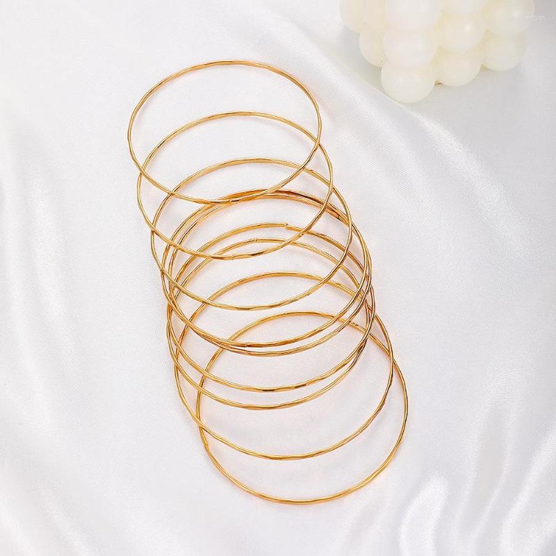 Bangle 9-piece Circles Set Bracelet Bangles Vintage Fashion Gold Color Bracelets & Punk Hip For Women 2CF2
Bangle 9-piece Circles Set Bracelet Bangles Vintage Fashion Gold Color Bracelets & Punk Hip For Women 2CF2