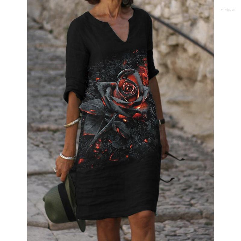 Casual Dresses Elegant Vintage Striped Printed Dress For Women' Clothing 2022autumn Loose V-Neck Midi Ladies Robe Oversized, Style2
Casual Dresses Elegant Vintage Striped Printed Dress For Women' Clothing 2022autumn Loose V-Neck Midi Ladies Robe Oversized, Style2