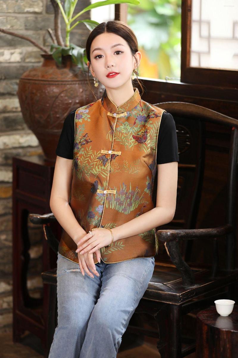 Ethnic Clothing Boutique Chinese Old-Fashion Spring Festival Waistcoat Underwaist
Ethnic Clothing Boutique Chinese Old-Fashion Spring Festival Waistcoat Underwaist