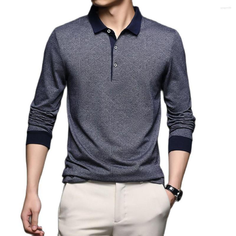 Men's Polos Top Grade Fashion Brand Men Plain Polo Shirts For Solid Color Casual Designer Long Sleeve Tops Men's Clothing 2022, Blue
Men's Polos Top Grade Fashion Brand Men Plain Polo Shirts For Solid Color Casual Designer Long Sleeve Tops Men's Clothing 2022, Blue